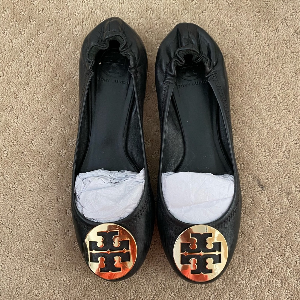 Black Tory Burch flats